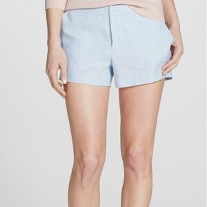 New Joie Women's Light Baby Blue Bermuda Shorts Size 4